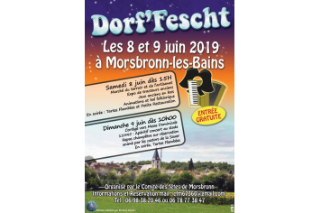 Affiche du Dorf'Fest 2019 